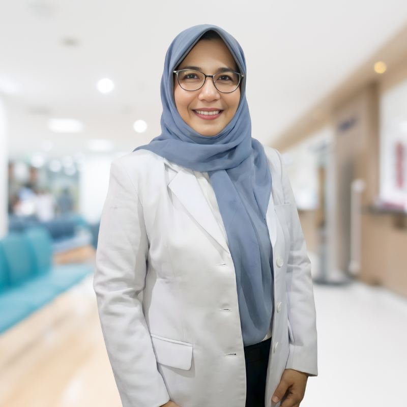 Dr. dr. Desdiani, Sp.P, M.K.K.,M.Se (M.Bio.Et)